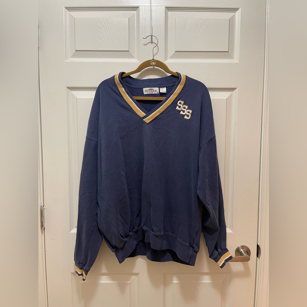 Men's Pullover Size XXL Antiqua Sport Embroidered Logo SSS